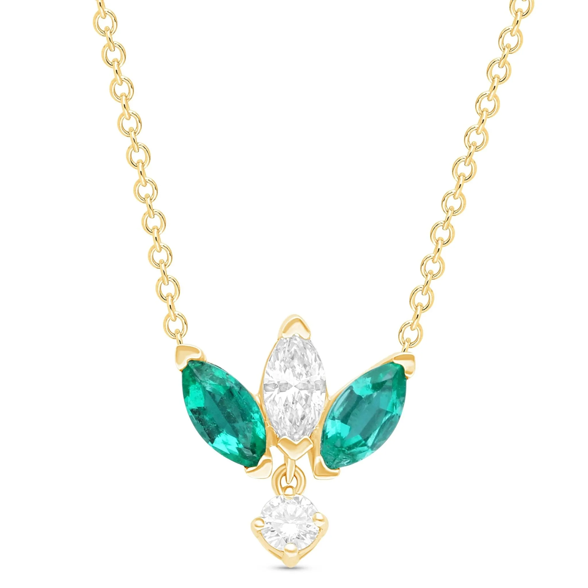 Fleur Necklace - YG